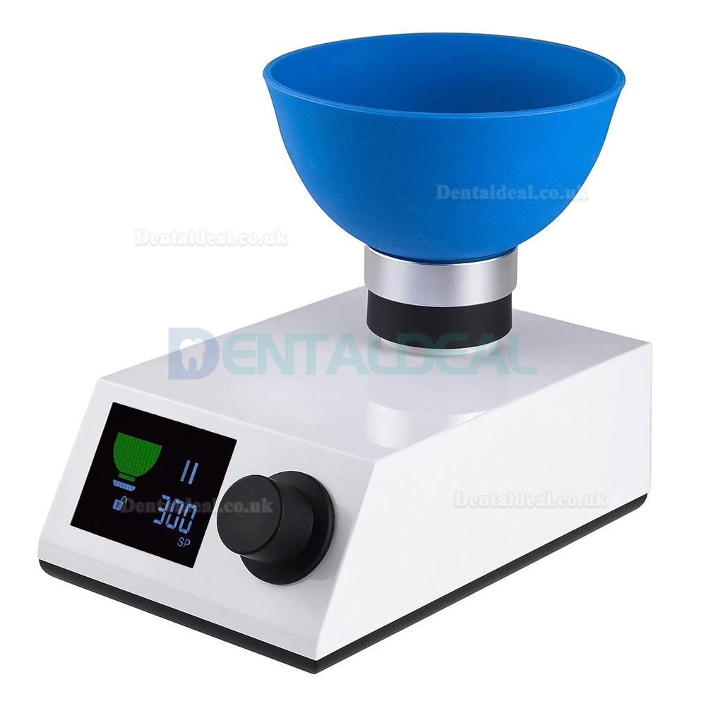 Automatic Dental Lab Alginate Mixer Adjustable Speed 5–300RPM